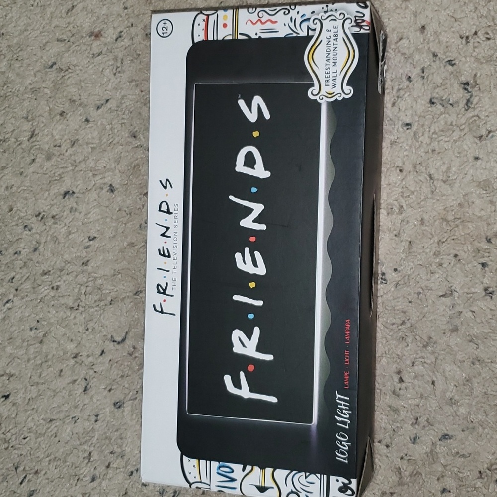 Friends TV show logo light lamp